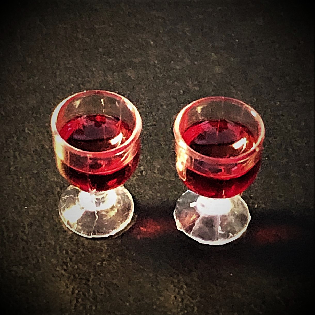 Två glas rött