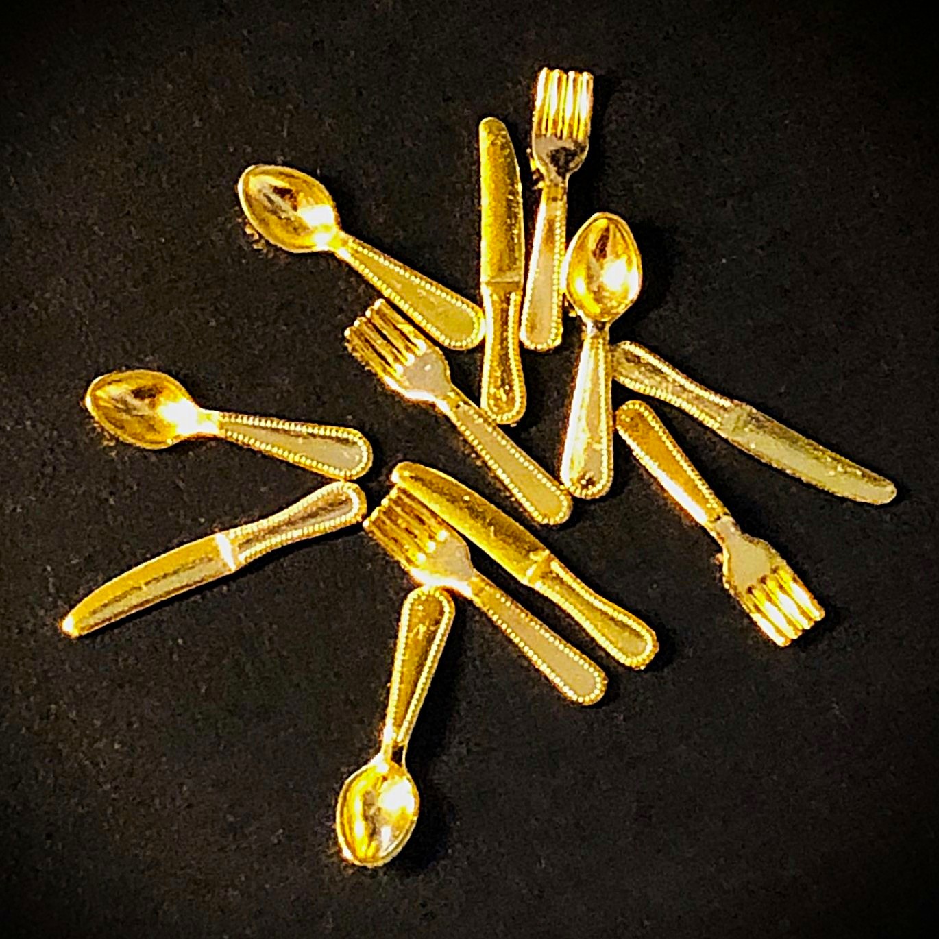 Bestick 12-p guld
